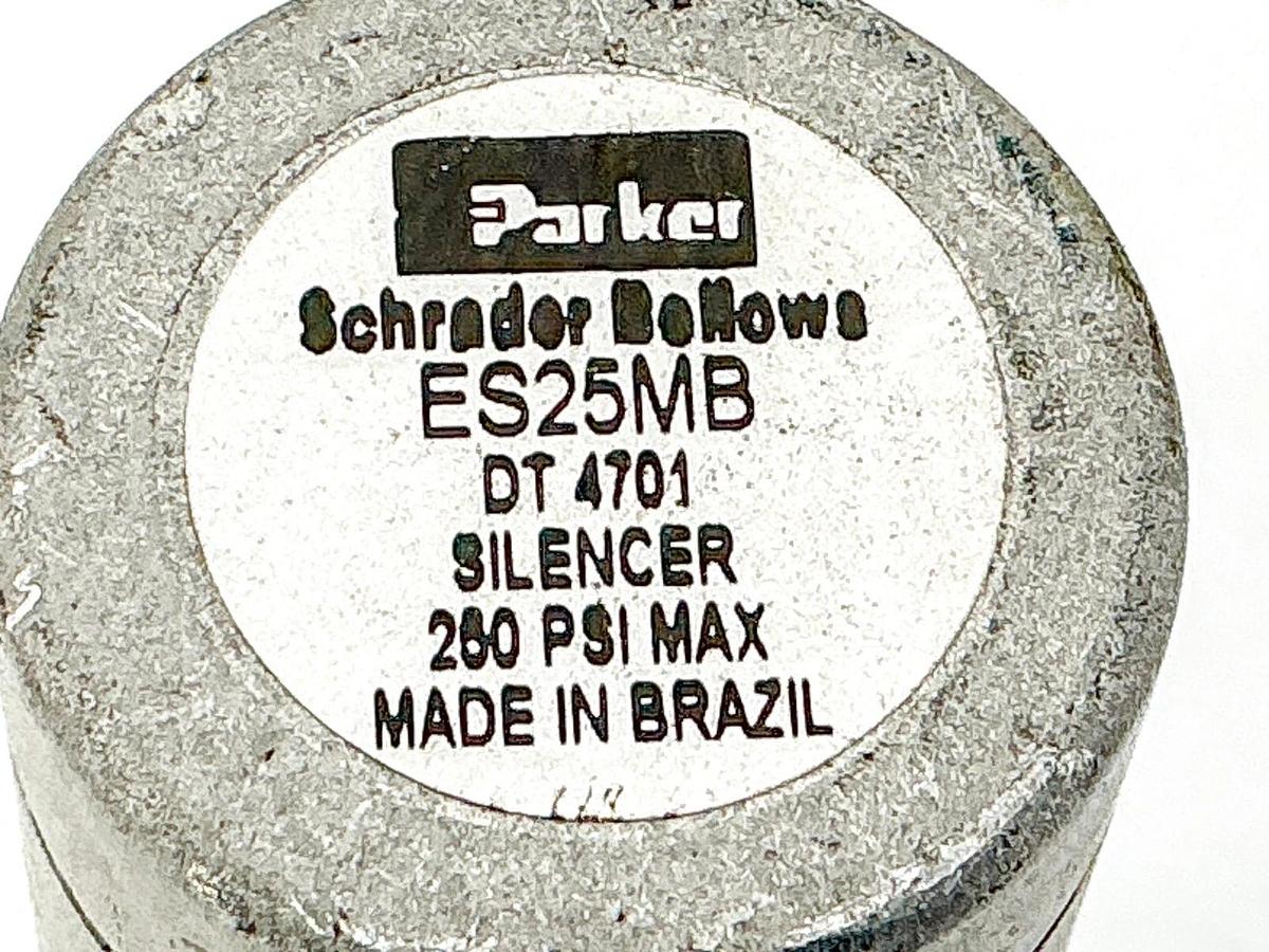 Used Lot of 3 Parker ES25MB Exhaust Silencer 250PSI 1/4NPT