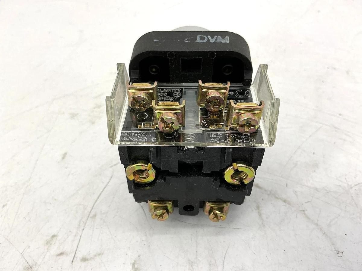 Used Allen Bradley 800T-PB16 Ser T 30.5mm Illuminated Pushbutton - No Box