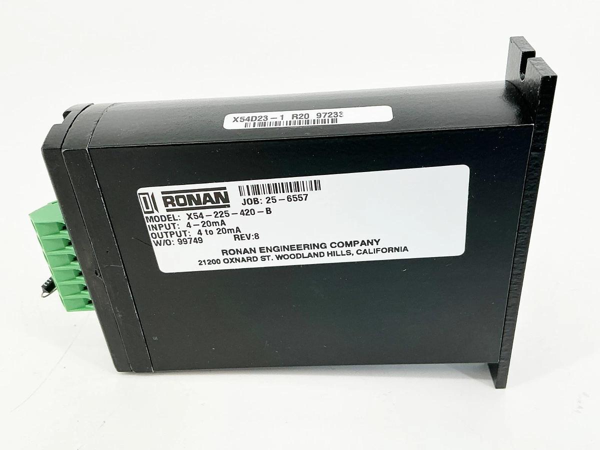 New Ronan X54-225-420-B Transducer 4-20mA REV:8 - No Box