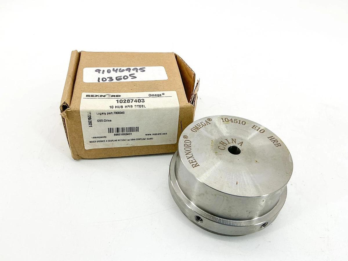 New Rexnord Omega 10287403 10 Hub HRB Steel 7300340
