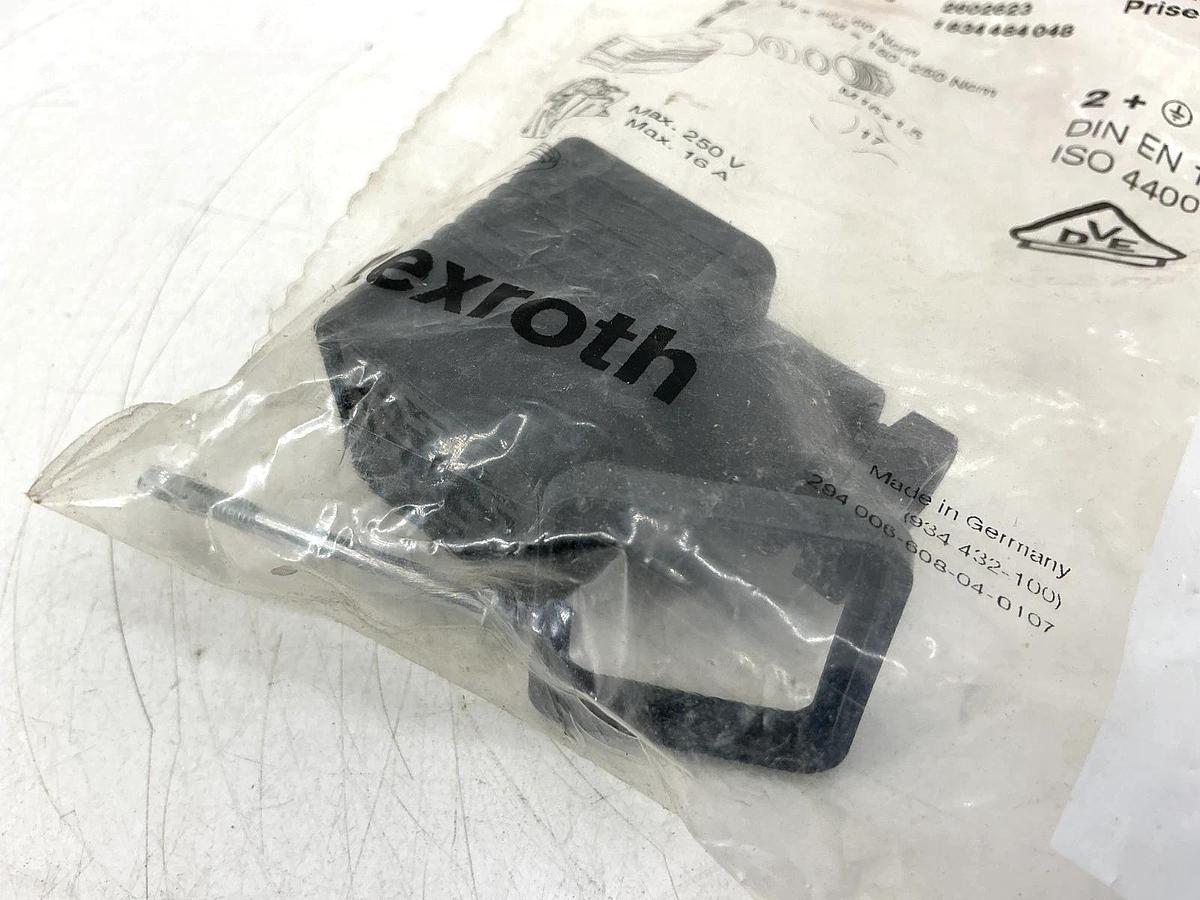 Lot of 3 New Rexroth 1-834-484-048 Plug-In Connector 16A 250V R901017011