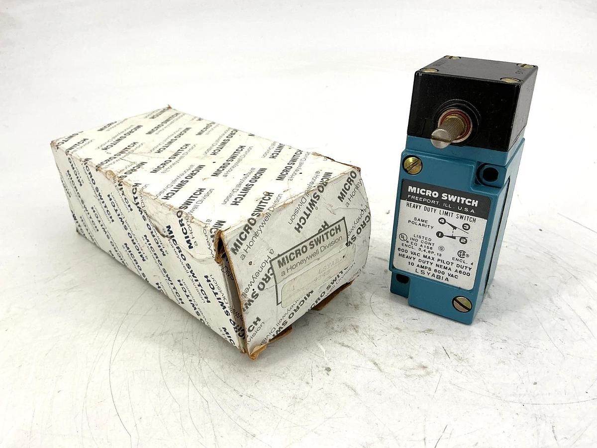 New Honeywell Micro Switch LSYAB1A Heavy Duty Limit Switch 10A 600VAC