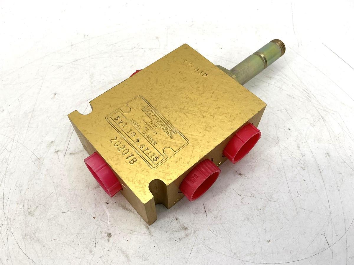 New Eaton Vickers SV1-10-4-6T115 Solenoid Valve SV11046T115 - No Box