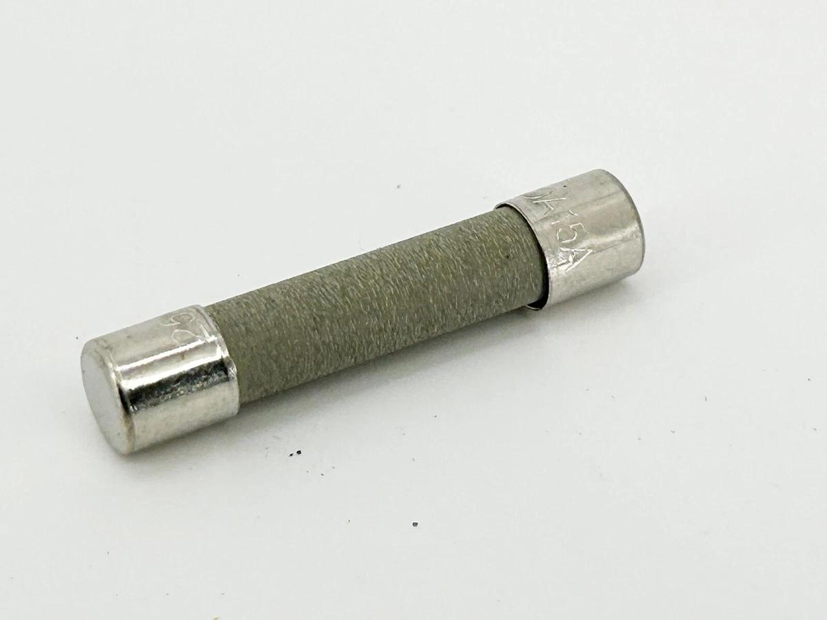 New Lot of 8 MDA-15-R Tube Fuse 15A 250V