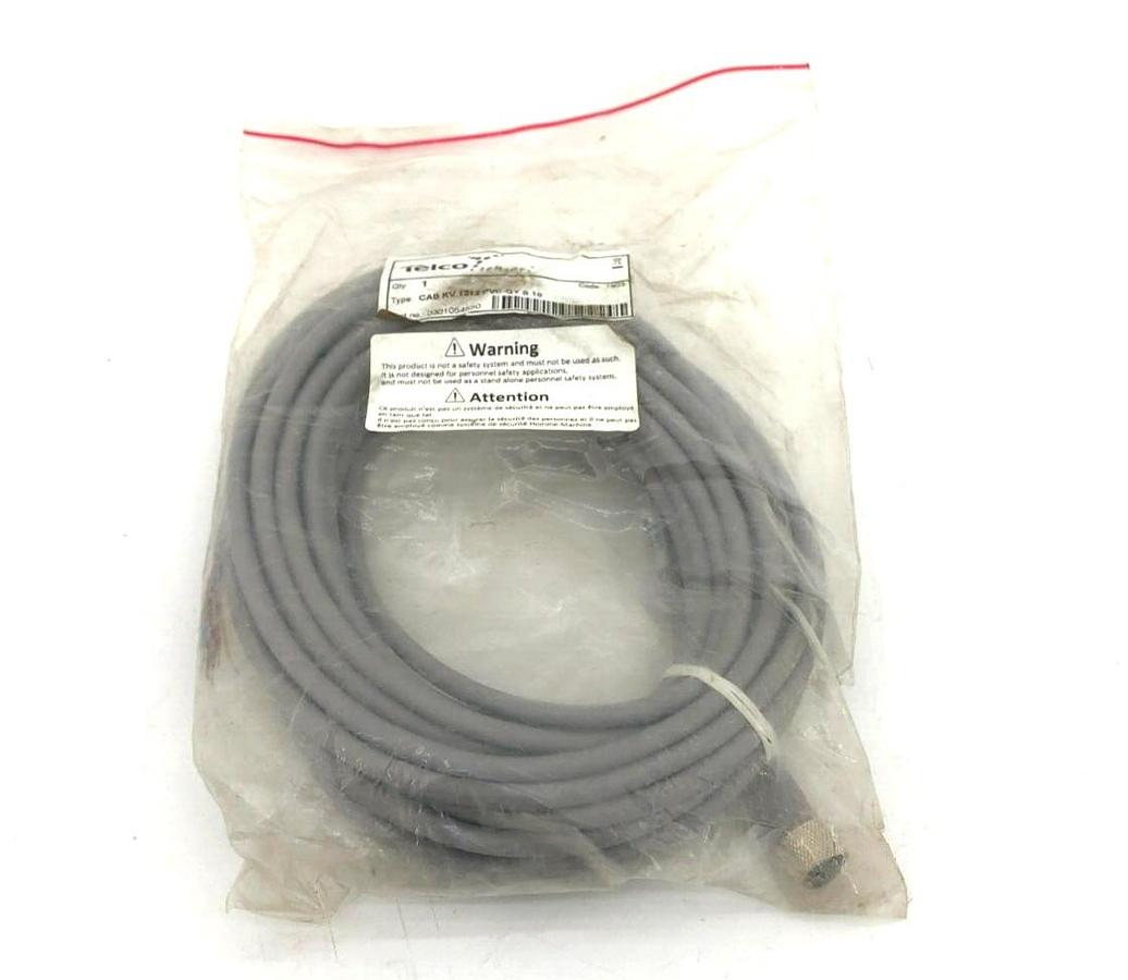 New Telco CAB KV 1212 PVC-GY S 10 Cable for SSR02 Receiver, 12P, 10M, 0301054550