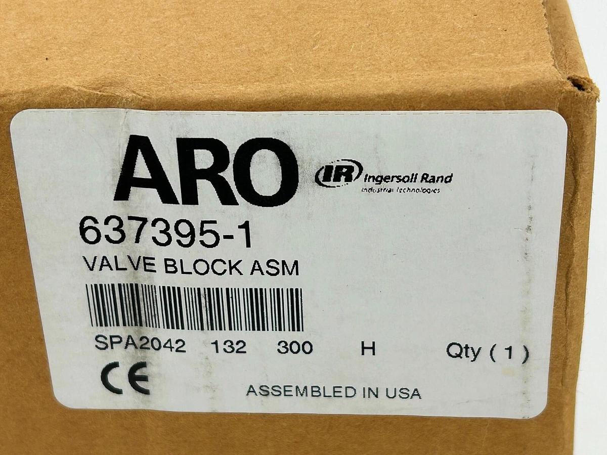 New ARO 637395-1 Valve Block ASM 362 AODD Pump Part EXP Air Valve Kit