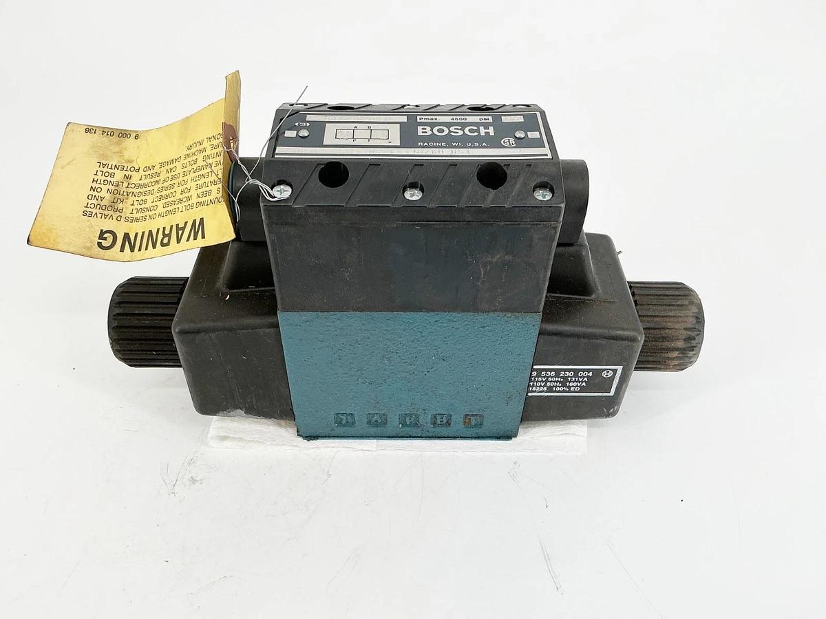 New Bosch 081WV10P1V1020KA115/60 D51 Directional Control Valve 4600PSI - No Box