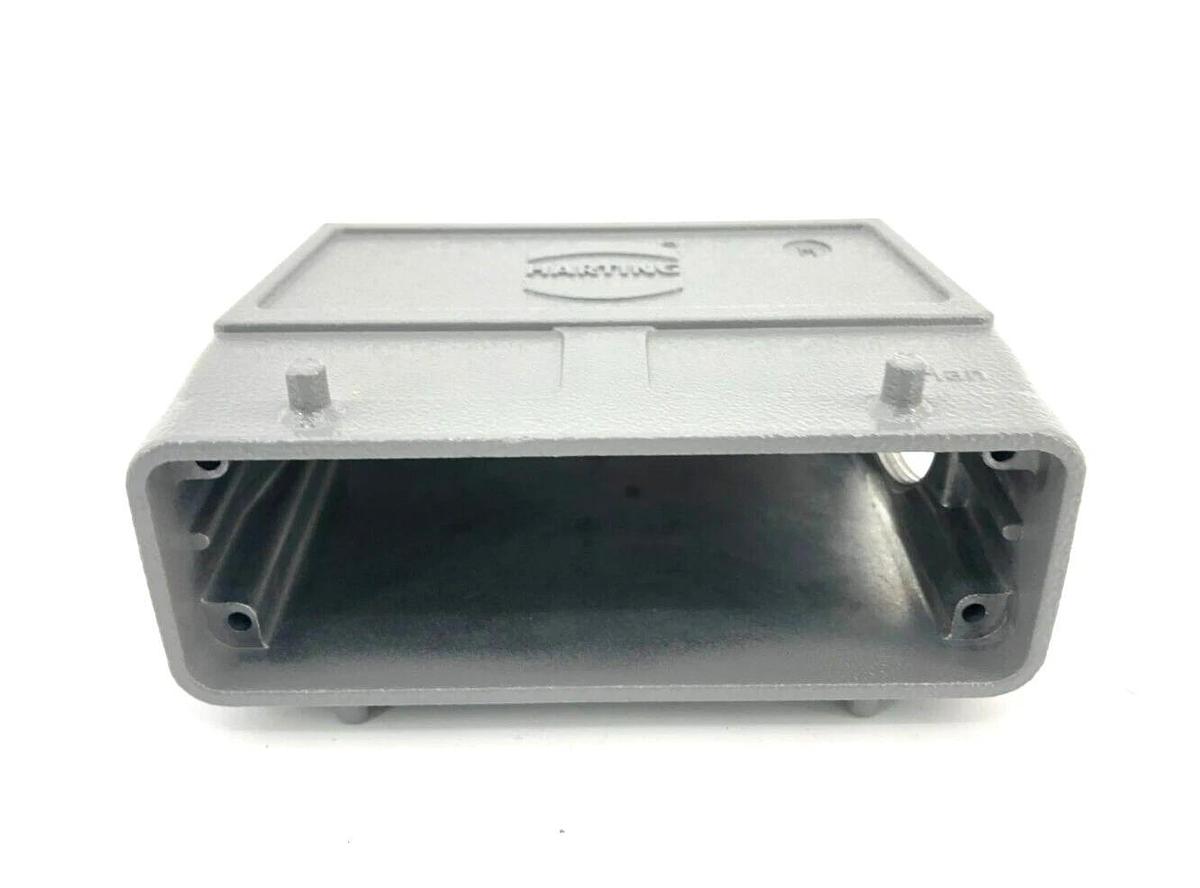 New Harting 19300240527 Aluminum Side-Entry Connector Hood