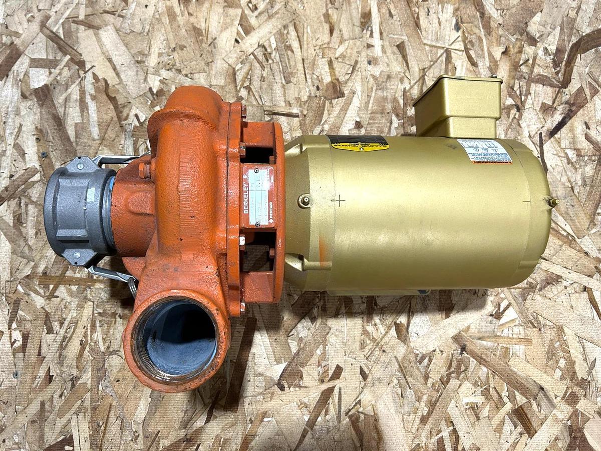 Used Berkeley Pentair B2-1/2ZPMS Centrifugal Pump 3HP 230/460V B54582-M EJMM3211T