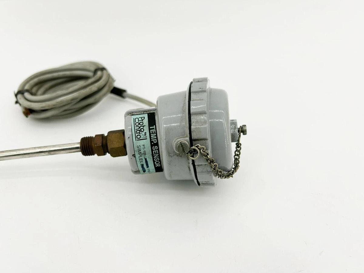 Used Proto Control PT-100 Temperature Sensor