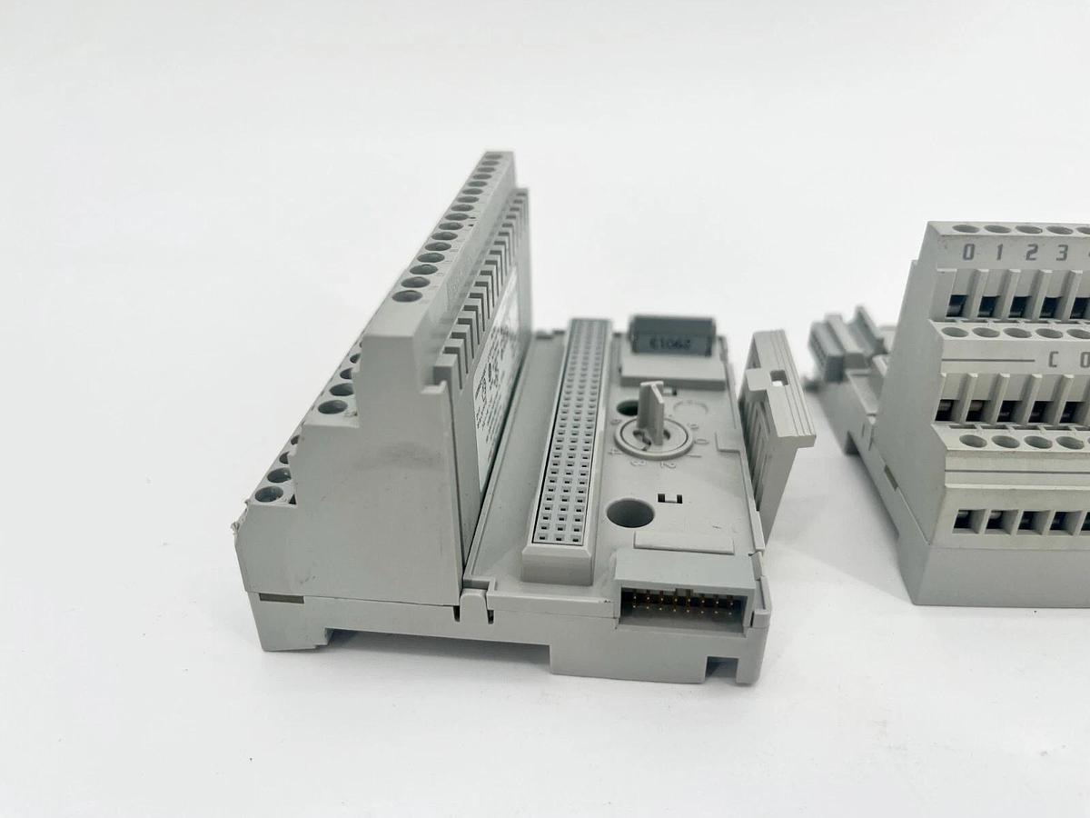 Used Lot of 2 Allen Bradley 1794-TB3 Ser. A Flex I/O Terminal Bases