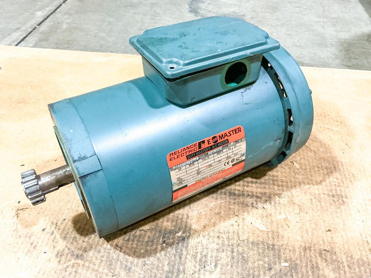Used Reliance Electric P14G9258S-FA Electric Motor 2HP 3PH 460V 1730RPM