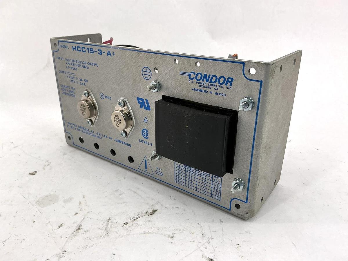 Used Condor HCC15-3-A+ Power Supply 3A 230/240V
