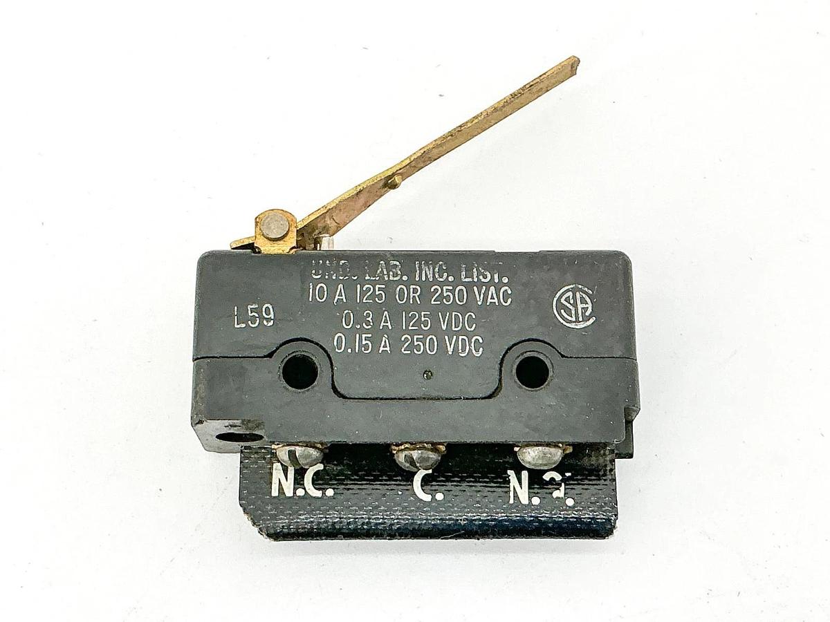 New Honeywell DT-2RV-A7 Micro Limit Switch 125/250V 10A - No Box