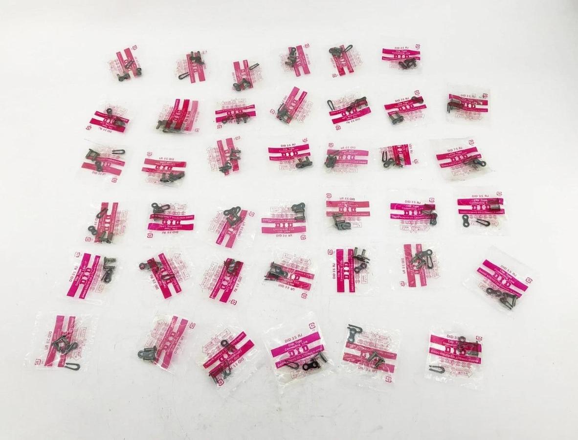 Lot of 40 New D.I.D. 35 RJ Roller Chain Connecting Links