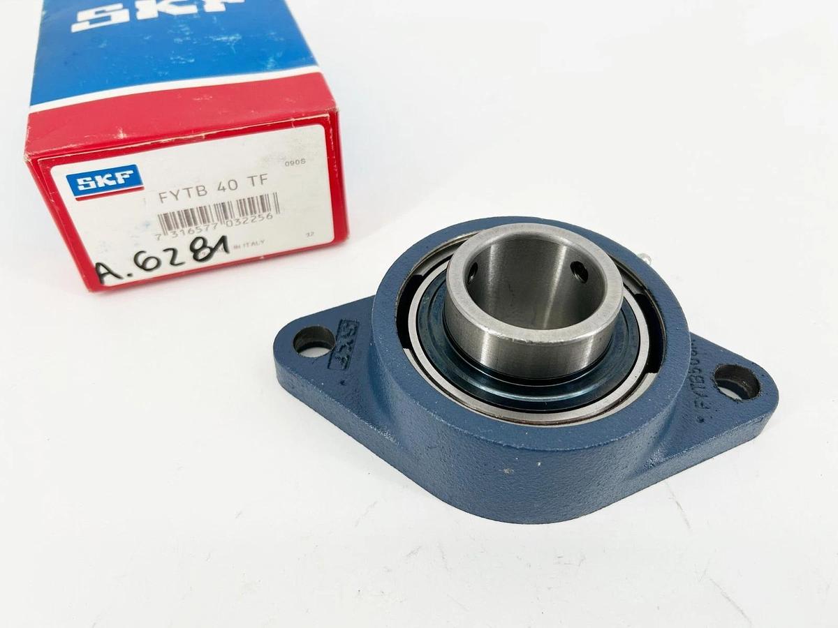 New SKF FYTB-40-TF Self-Aligning Oval Flange Mount 40mm FYTB40TF