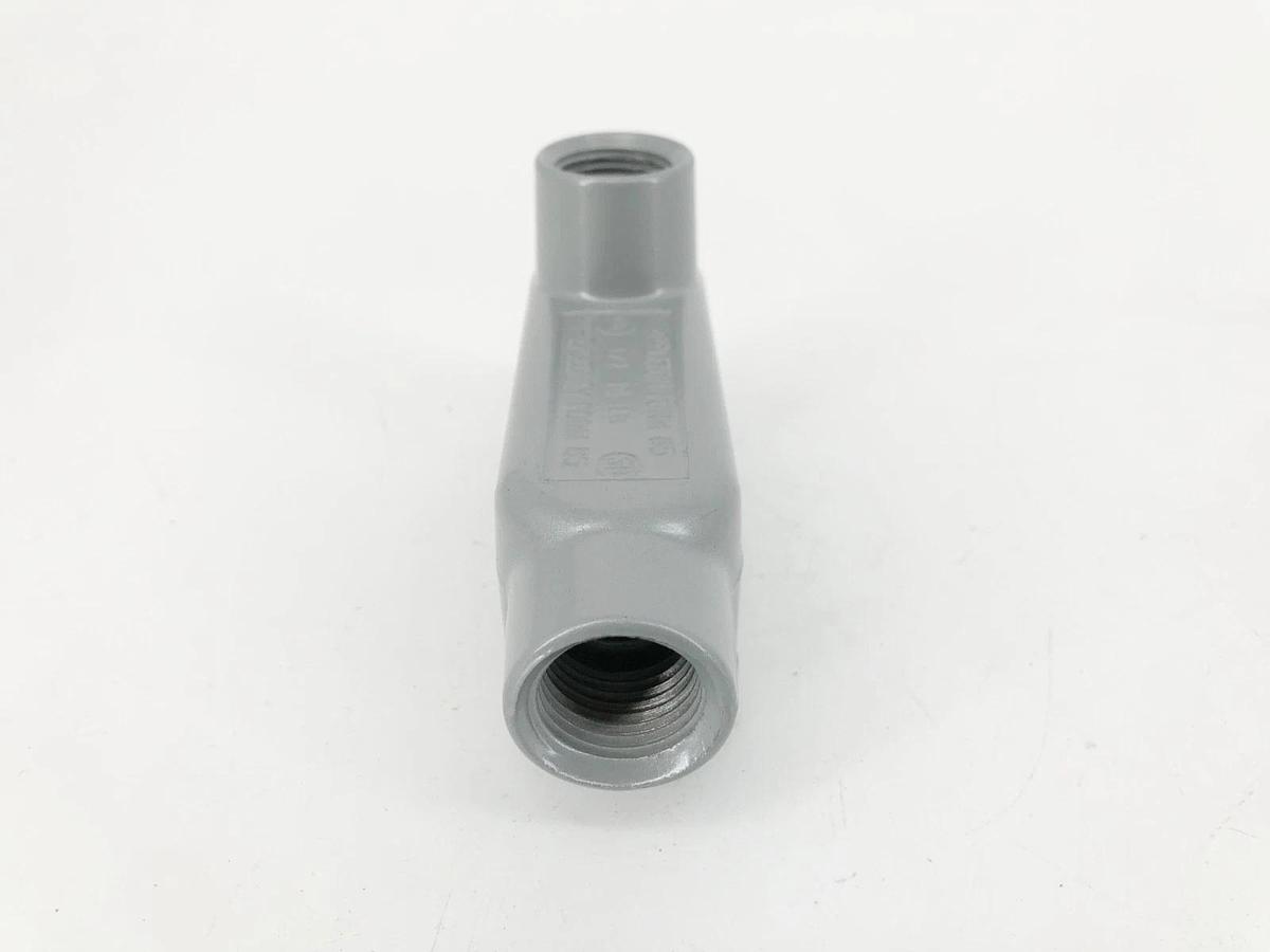 Lot of 2 New Appleton LB50-A Aluminum Conduit Bodies 1/2” Form 85 16 LB - No Box
