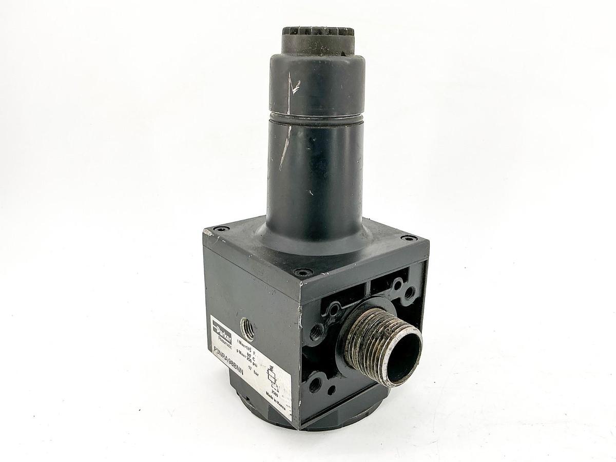 Used Parker P3NRA98BNN Pneumatic Regulator 250PSI 17 Bar