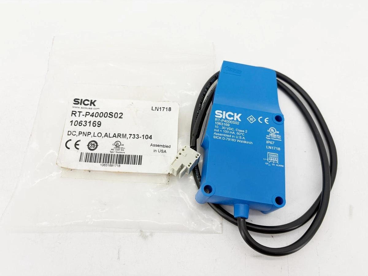 New Sick RT-P4000S02 Photoelectric Proximity Sensor 1063169 10-30VDC 100mA