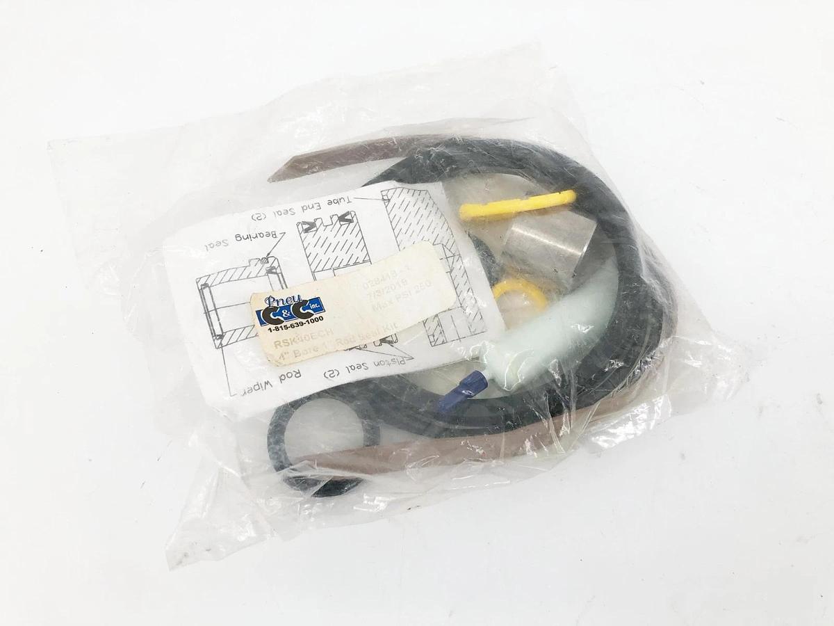 New C & C RSK40ECH Seal Kit 4" Bore 1" Rod