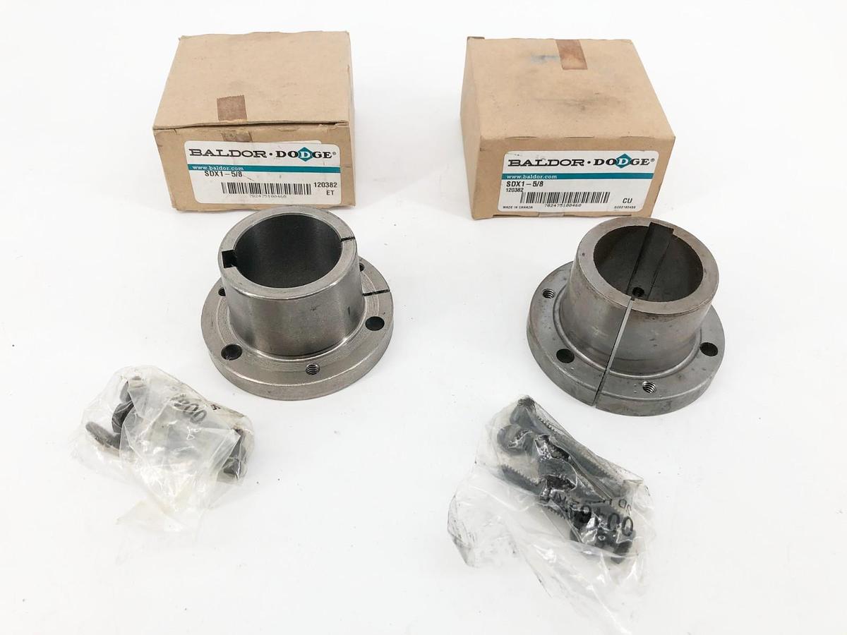 Lot of 2 New Baldor Dodge SDX1-5/8 Quick Disconnect Bushings 120382