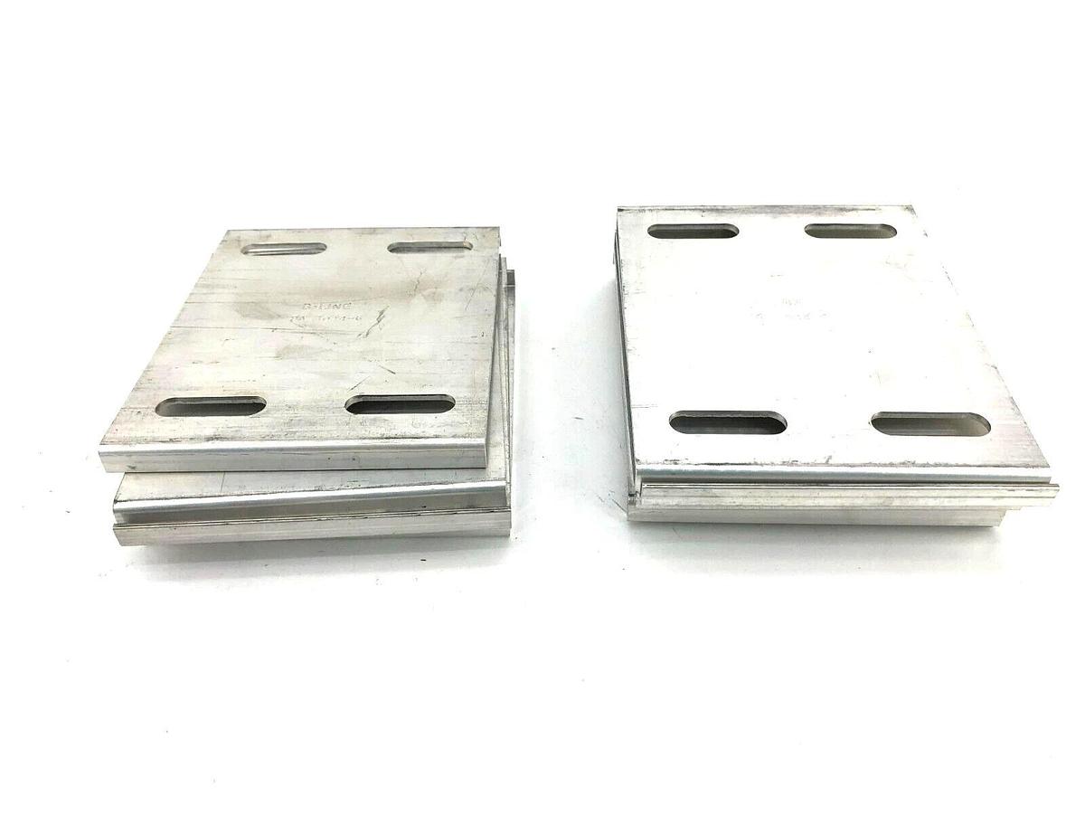 Lot of 11 New Cooper B-Line 9A-1044-6 Splice Plates 6" Channel Width Aluminum
