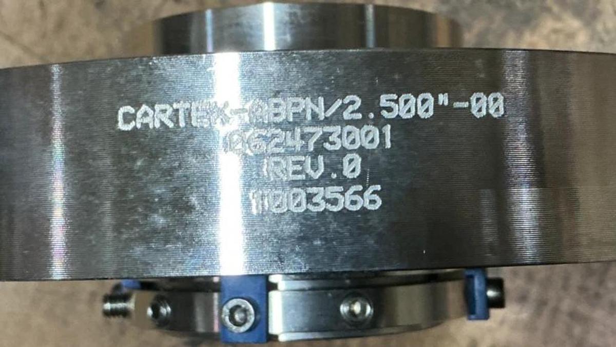 New EagleBurgmann CARTEX-ABPN/2.000"-00 Mechanical Seal 062473001 Flush 3/8NPT