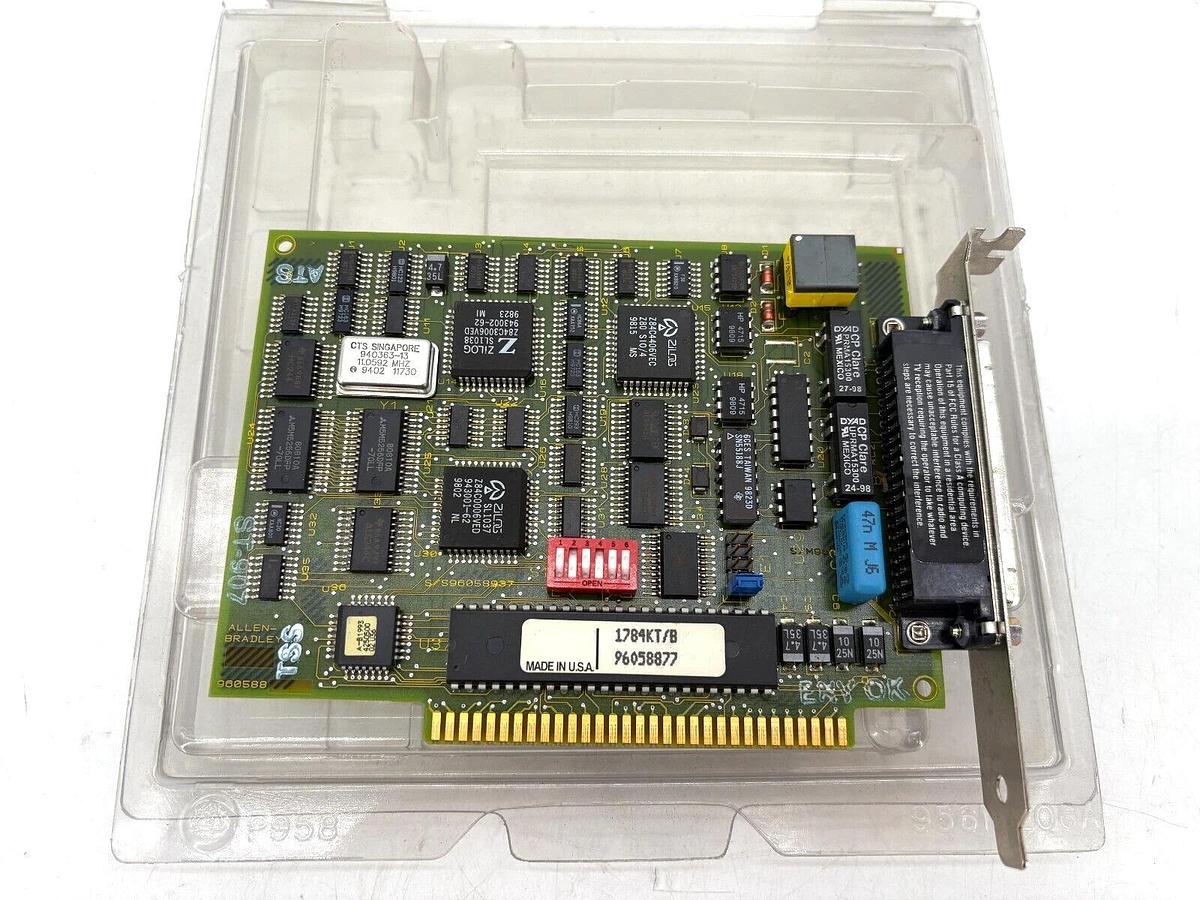 Used Allen Bradley 1784-KT Ser. B Communication Interface Module
