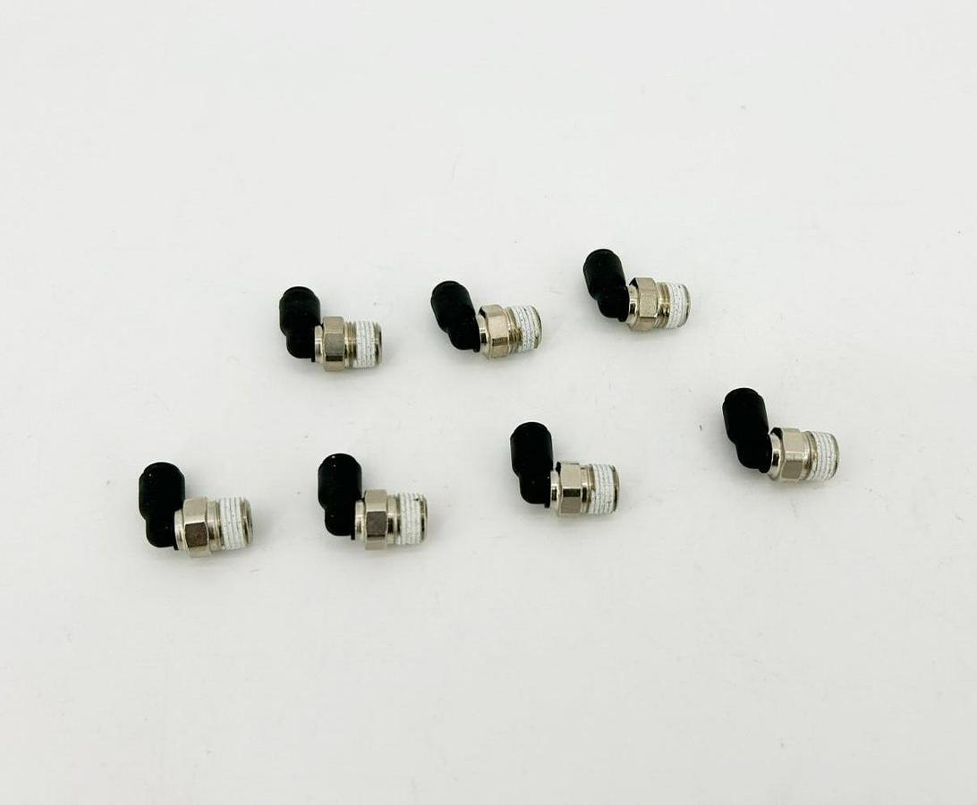 Lot of 7 New Lawson 86756 Male Elbows NPT, 1/8" Tube, 1/8" Thread