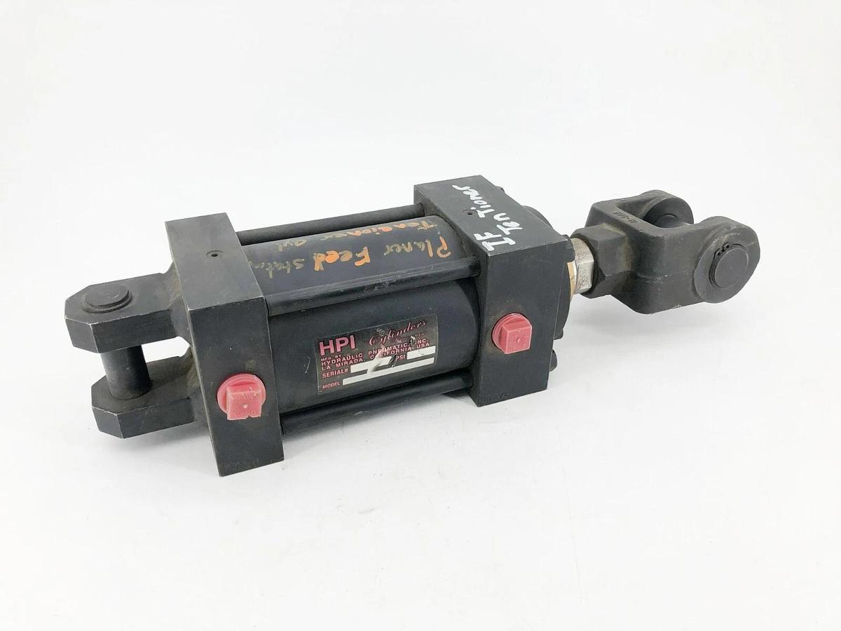 Used HPI Cylinders AKB-MP1-3.25X3X1.375-K Pneumatic Cylinder 250psi
