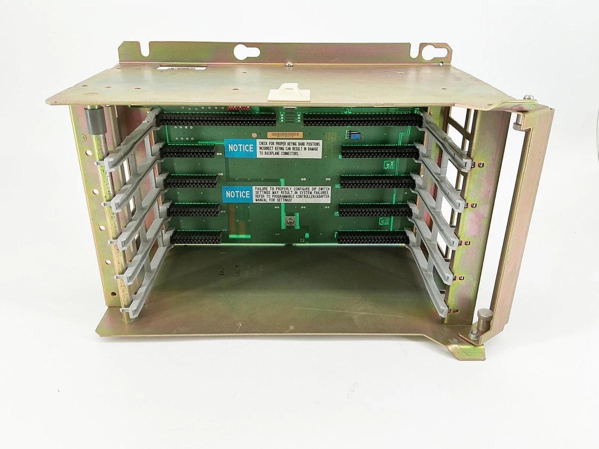 Used Allen Bradley 1771-A1B 4 Slot I/O Chassis 16A 5.25V 4 Slot