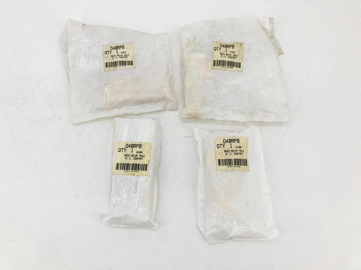Lot of 4 New Eaton D40RPB Reed Relays N.C.