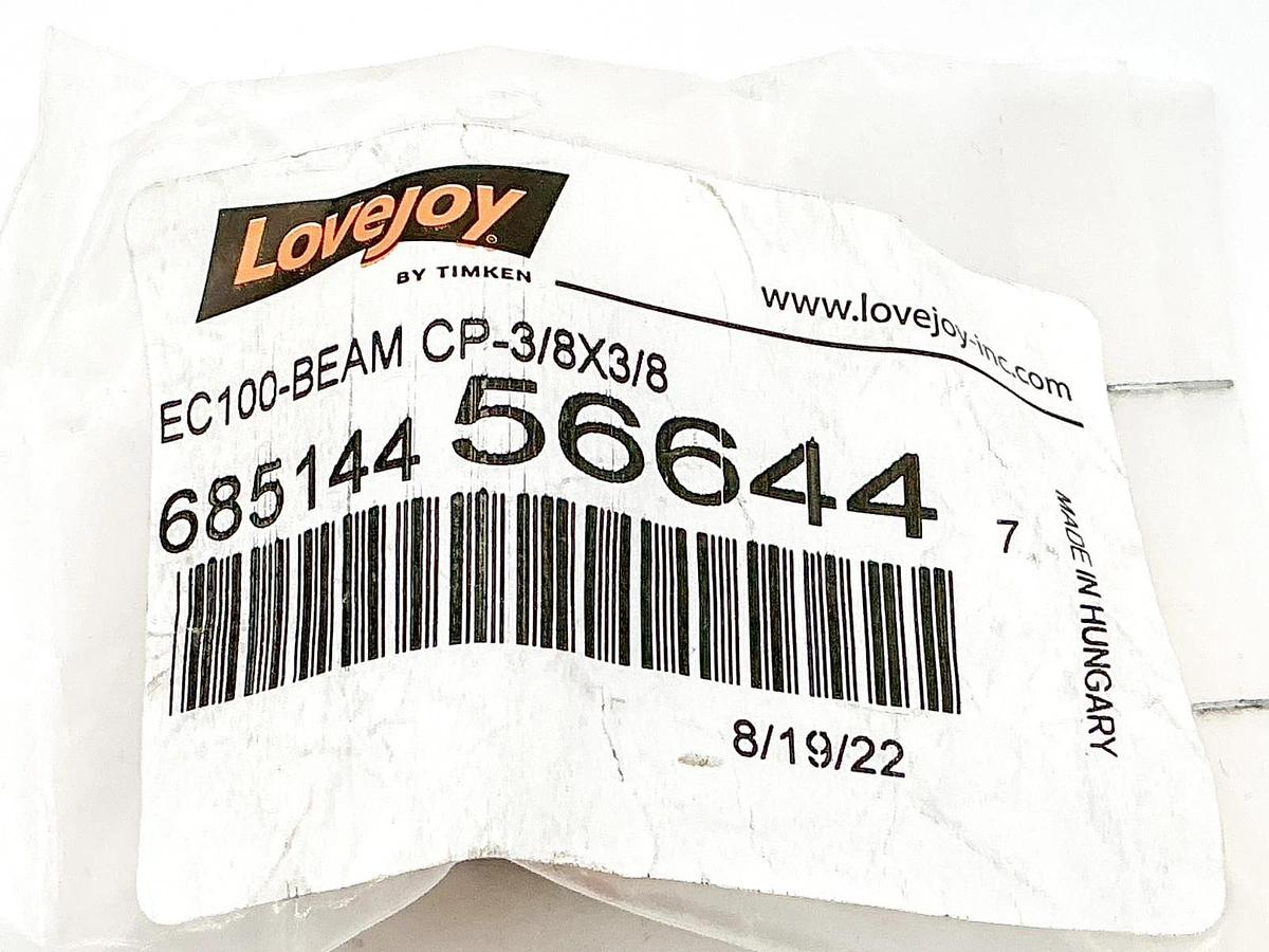 New Lovejoy 68514456644 Flexible Coupling EC1000-Beam CP-3/8X3/8