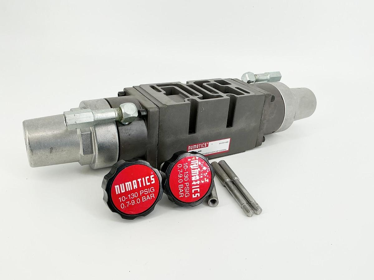 New Numatics 554RD100OP12H00 Pneumatic Valve Pilot - No Box