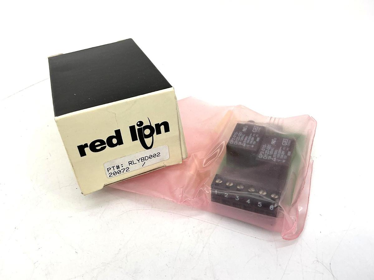New Red Lion RLYBD002 Relay Board / Option Card LED Display 115/230VAC RLYBD