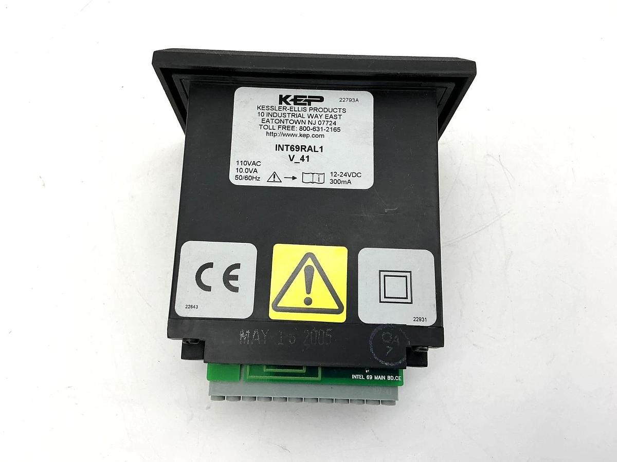 New KEP INT69RAL1 Electronic Counter Ratemeter V_41 12-24VDC 110VAC 50/60HZ