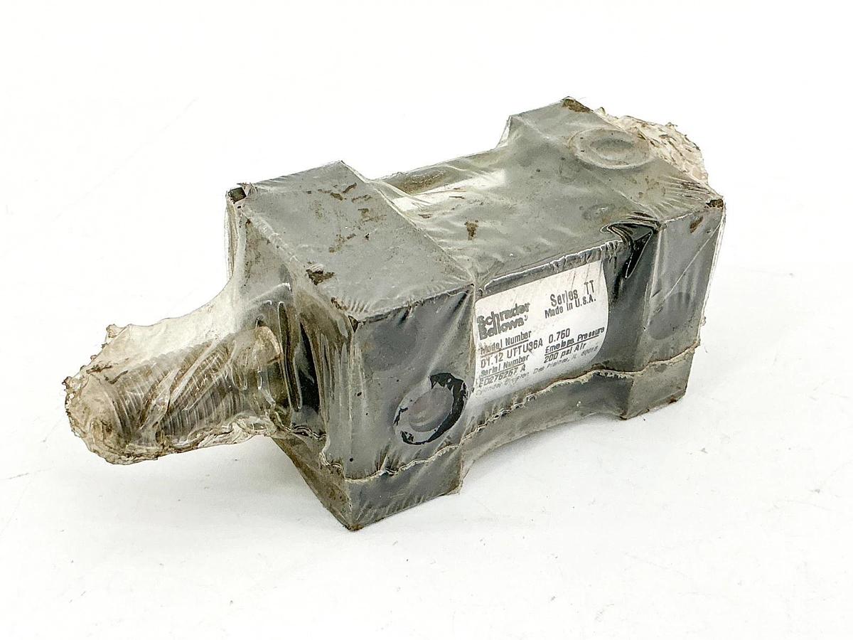 New Schrader Bellows 01.12 UTTU36A 0.750 Pneumatic Cylinder 200PSI