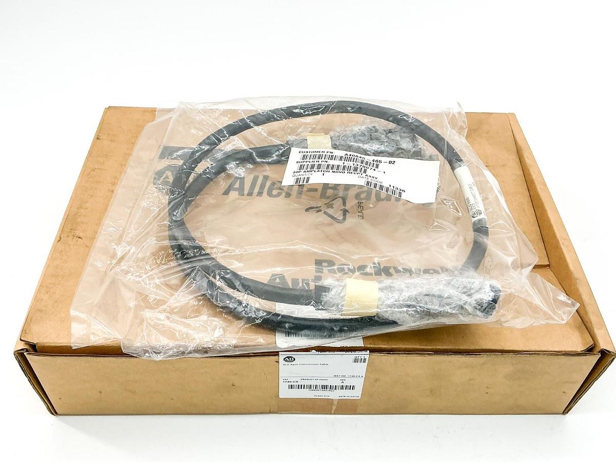 New Allen Bradley 1746-C9 SLC Rack Interconnect Cable Ser.A