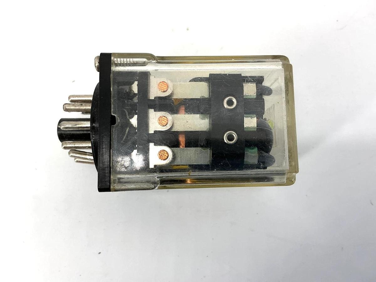 Used Lot of 2 RELE C4UL-3CO Relay 11-Pin 3-Pole 1/4HP 6A 115VAC 50/60HZ
