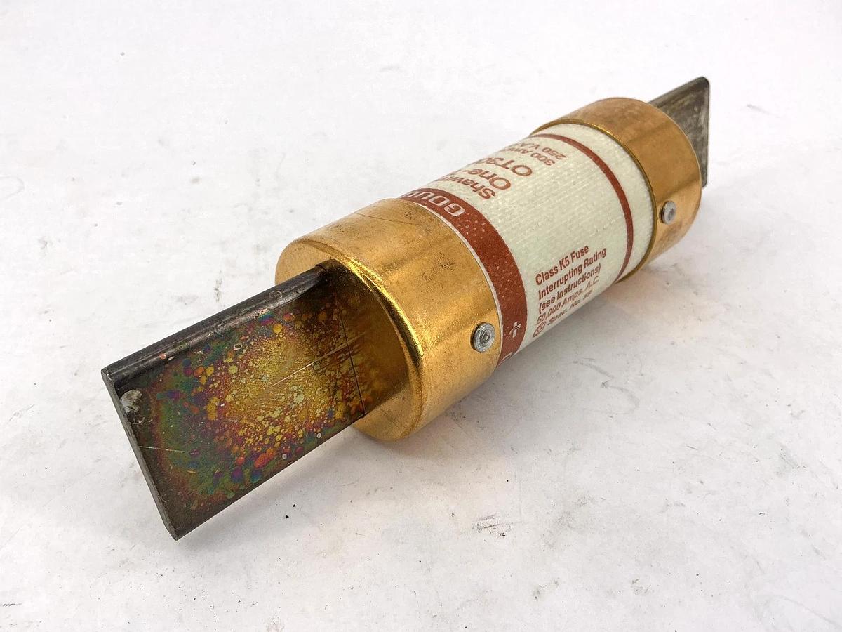 New Gould Shawmut OT300 One-Time Class K5 Fuse 300A 250V