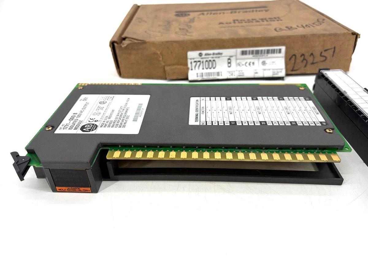 New Allen Bradley 1771-ODD Ser. B PLC-5 Isolated Output Module 120VAC 16-outputs