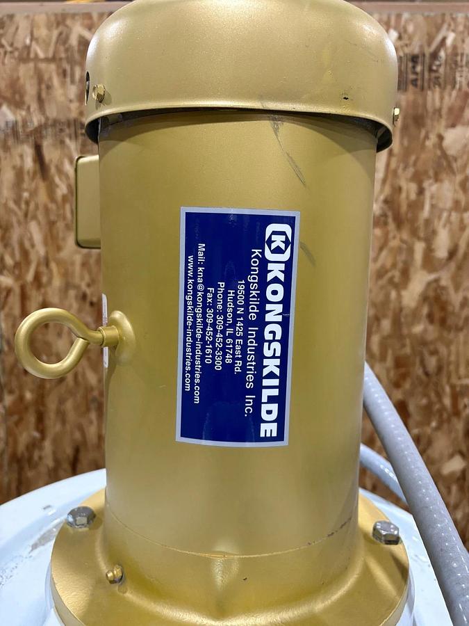 Kongskilde Polyvac 50 Pneumatic Conveying System RF20S Rotary Valve 5hp Blower