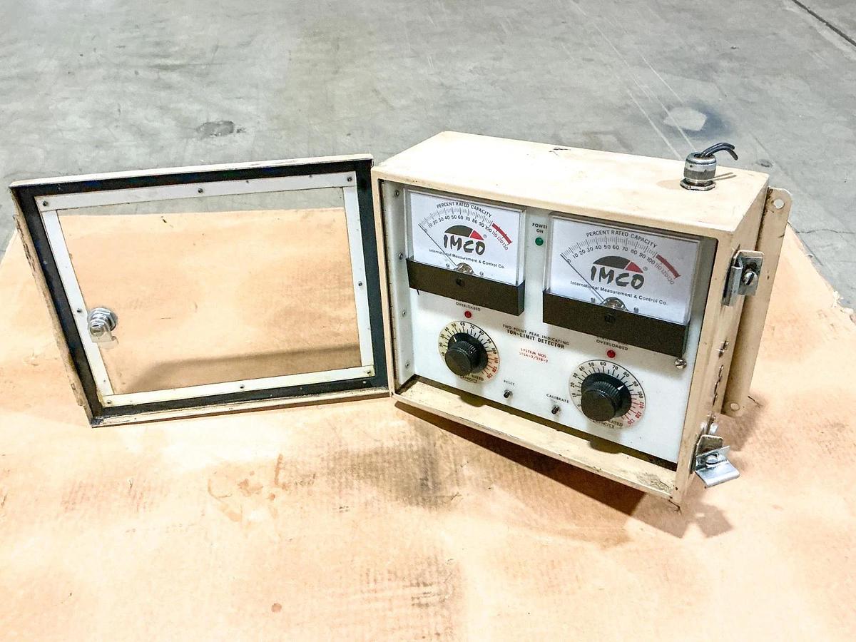Used IMCO 515A-2/518-2 Two Point Peak Indicating Ton-Limit Detector