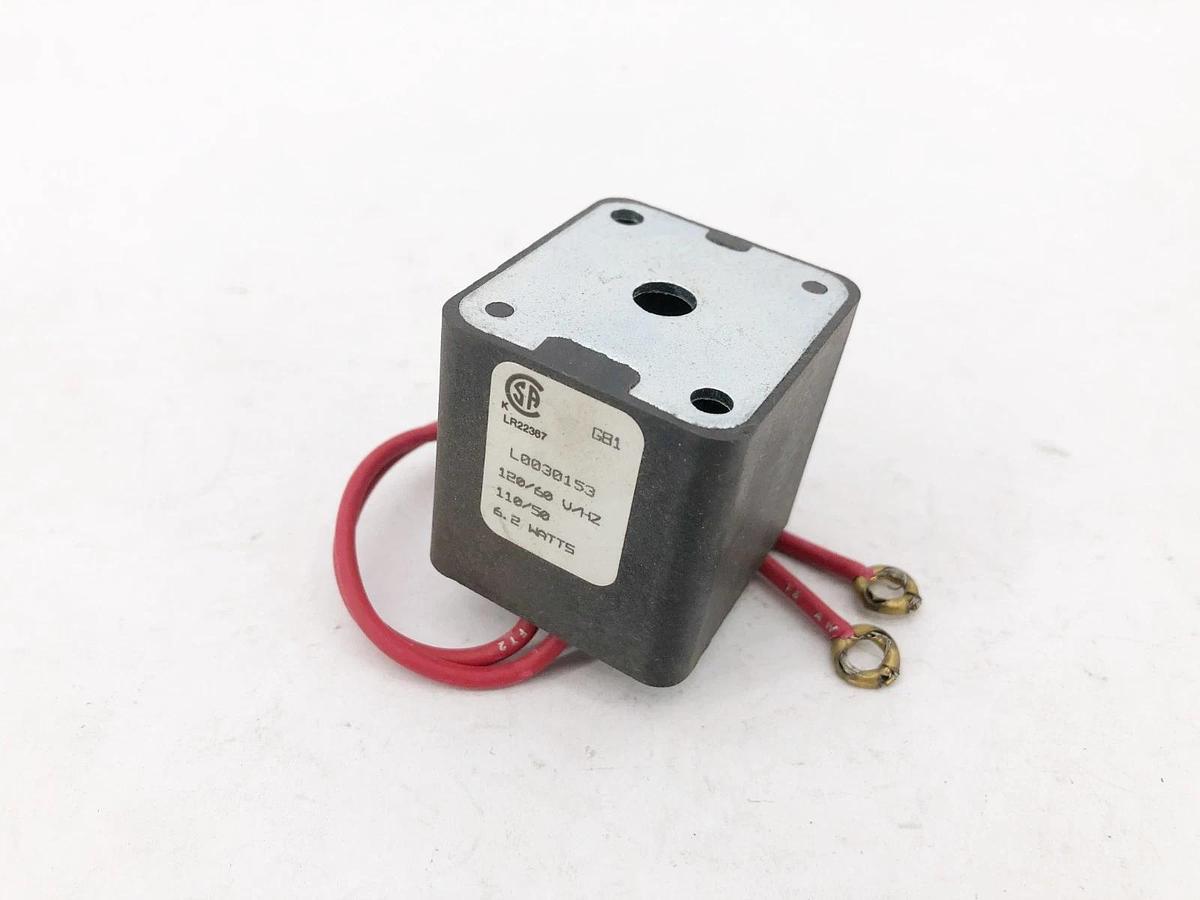 New Parker L0030153 Solenoid Coil 120/60 110/50 6.2W - No Box
