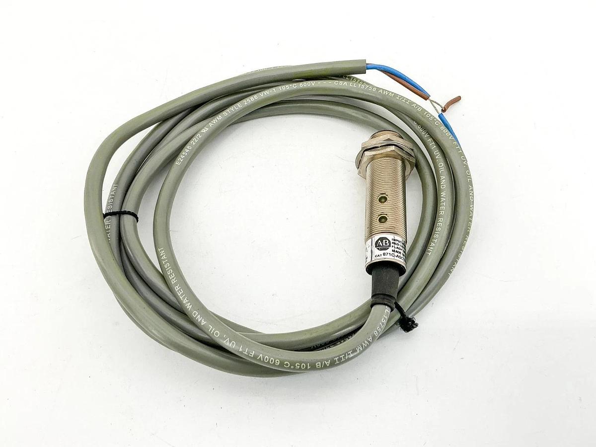 New Allen Bradley 871C-A5C18-A2 Inductive Proximity Sensor 240V 500mA- No Box