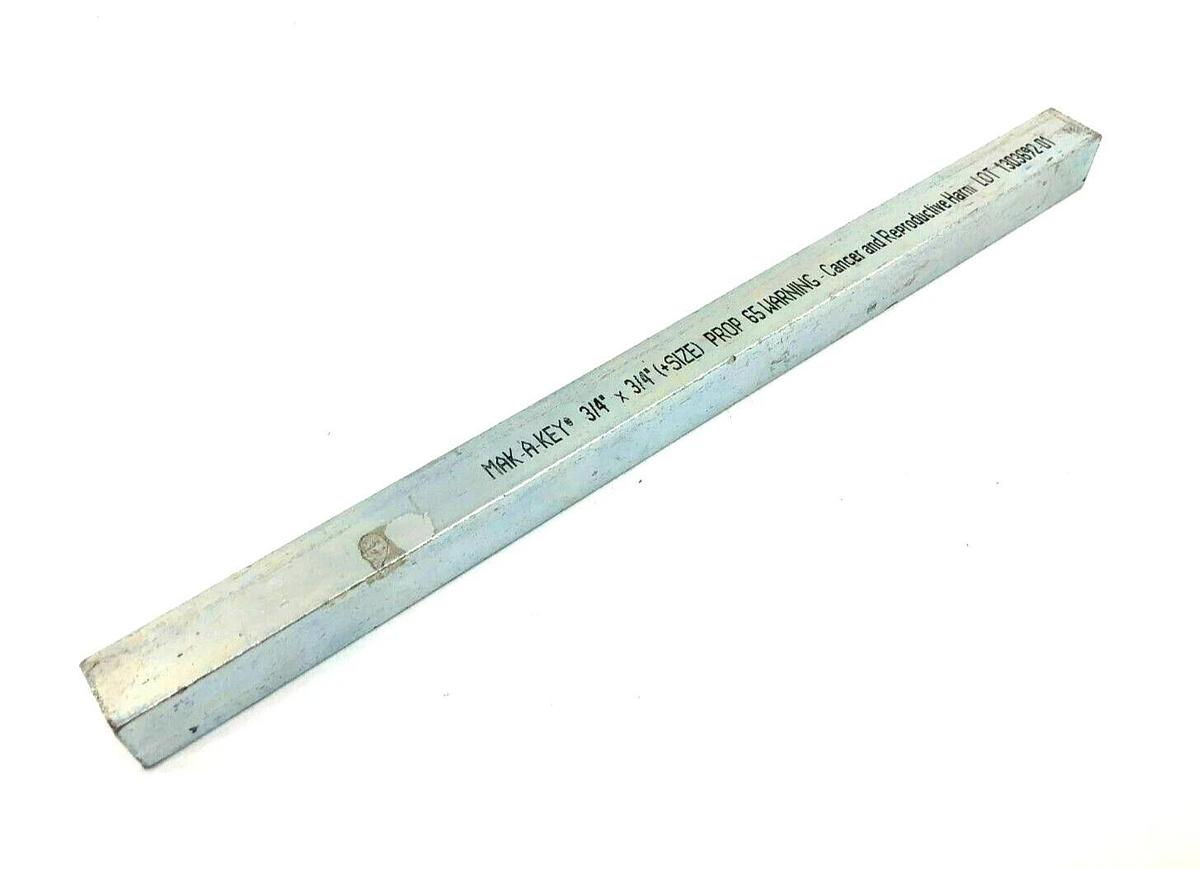 New Mak-A-Key 3/4" x 3/4" x 12" Key Stock