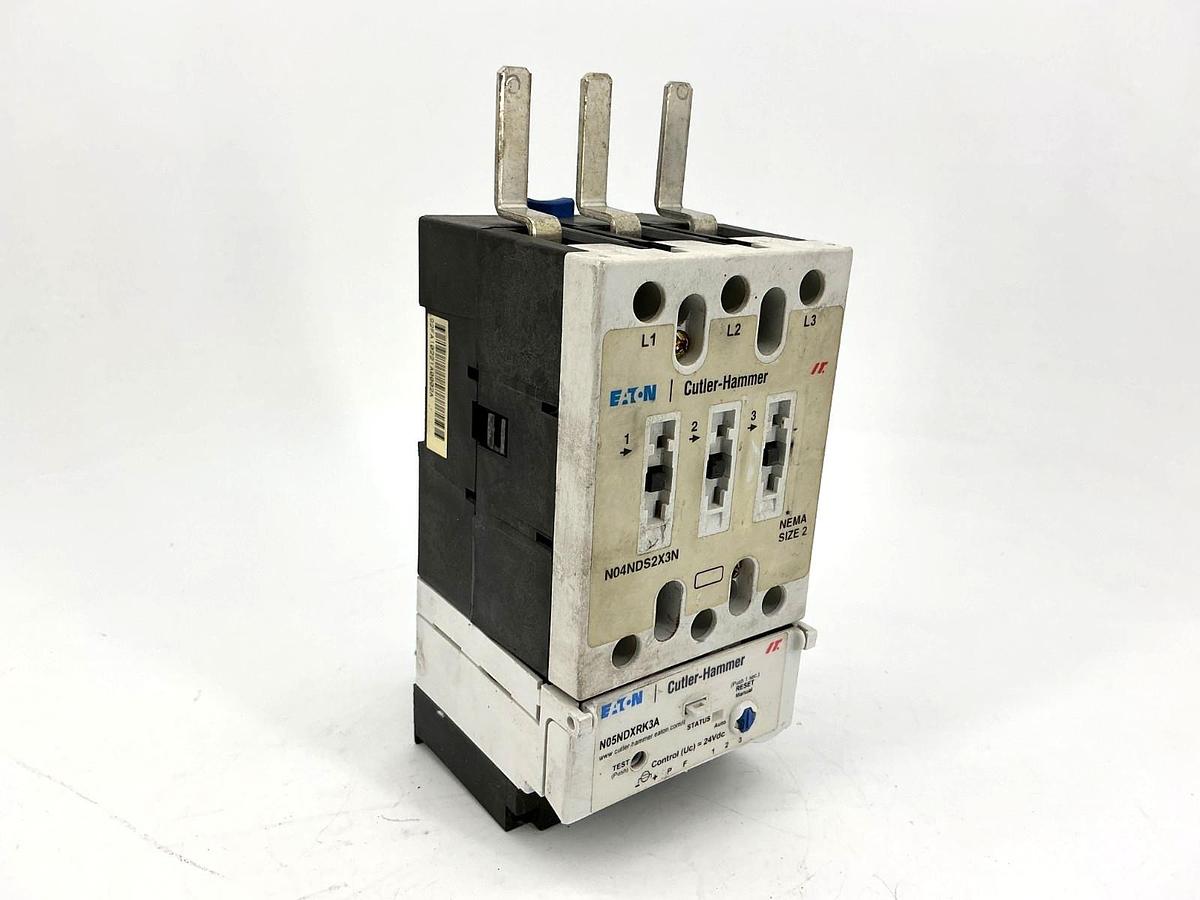 Used Eaton Cutler-Hammer N101DS2K3A Starter 3P 45A N04NDS2X3N N05NDXRK3A