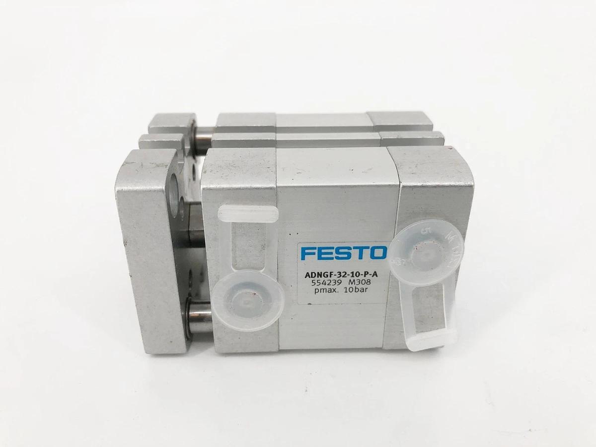New Festo ADNGF-32-10-P-A Compact Cylinder 10 bar 554239 - No Box
