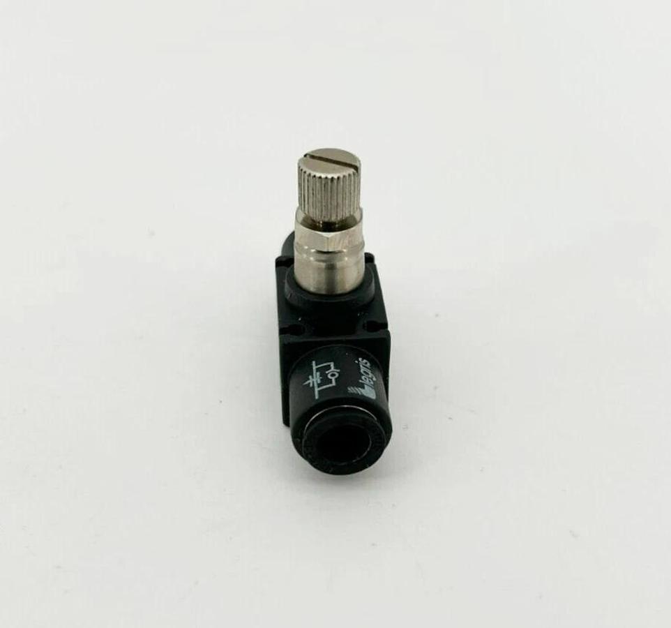 New Lawson Legris 62251 Flow Control Union, 5/16" (8mm) Tube OD, 145psi