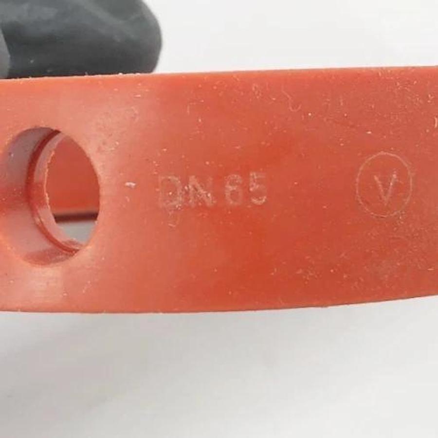 New M&S SV04 Typ 98 Butterfly Outlet Valve Gasket Red DN65 SV04/98 - No Box